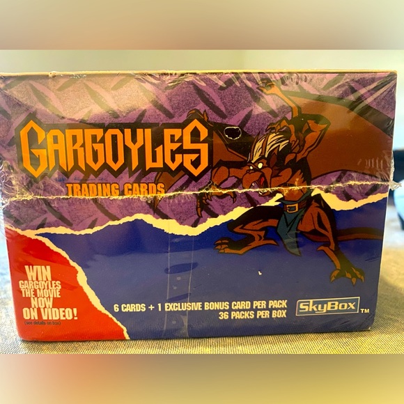 Gargoyles 1995 Factory Sealed Sky Box - Picture 4 of 5